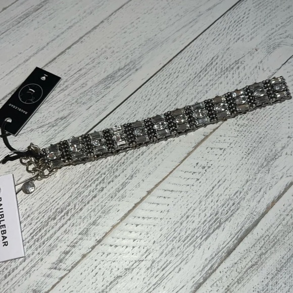 Bauble Bar Silver Choker (Heavy) Adjustable NWT - Picture 5 of 5